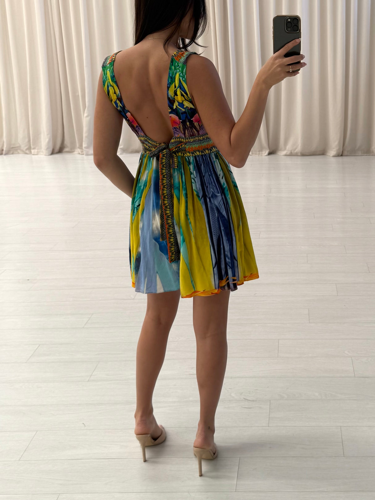 Tropicana Short V-Neck Dress