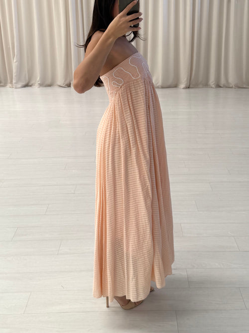 AJE - Strapless Dress