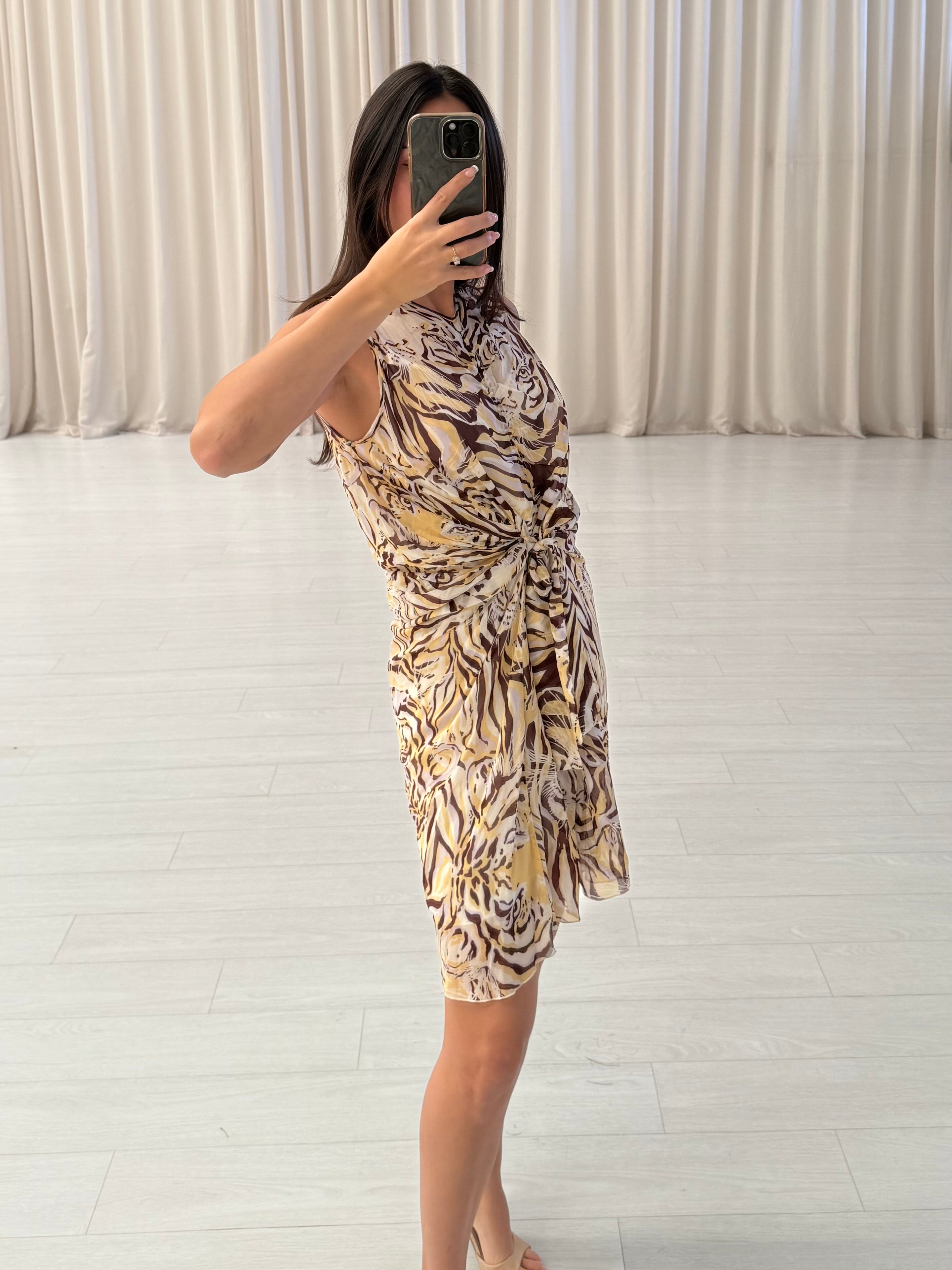 Tiger Print Dress