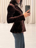 Velvet Blazer
