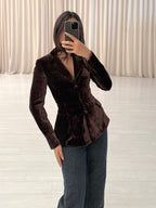 Velvet Blazer