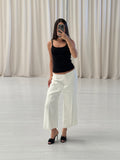 Wide Crop Pant