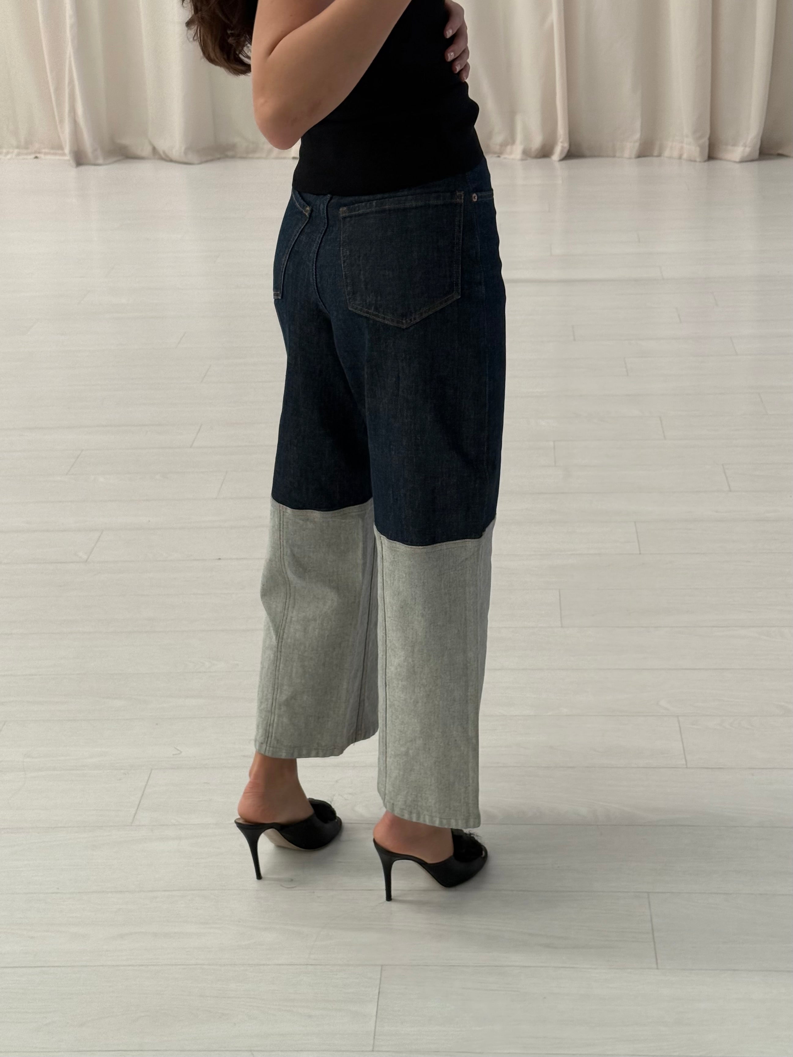 Denim Two Tone Boy Jean