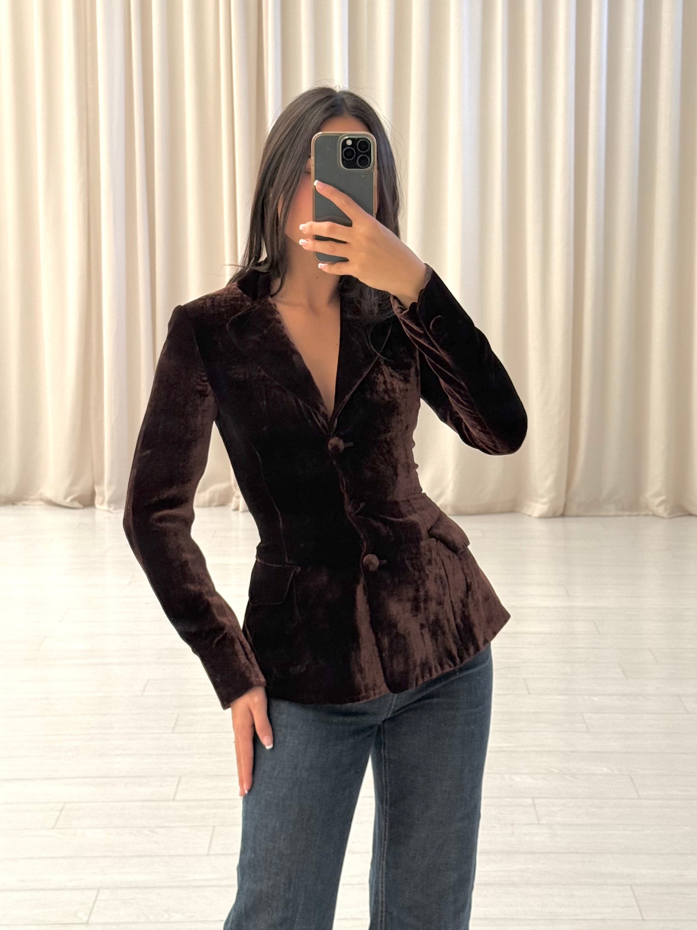 Velvet Blazer