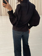 Gold Button Blouse