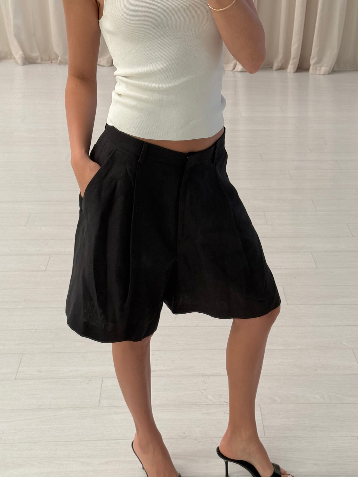 P.Johnson - Black Evalin Shorts