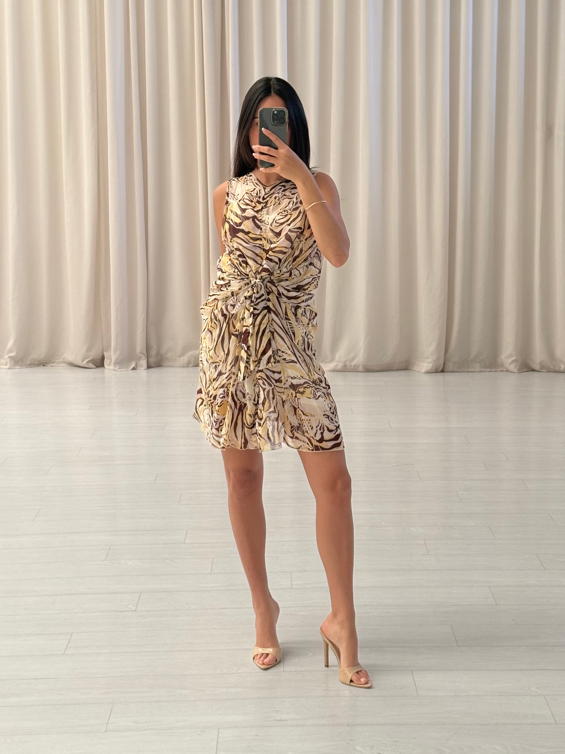 Tiger Print Dress