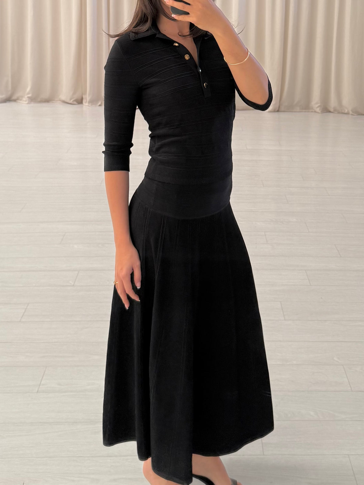 Knit Maxi Skirt