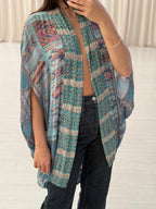 Open Front Cardi Cape