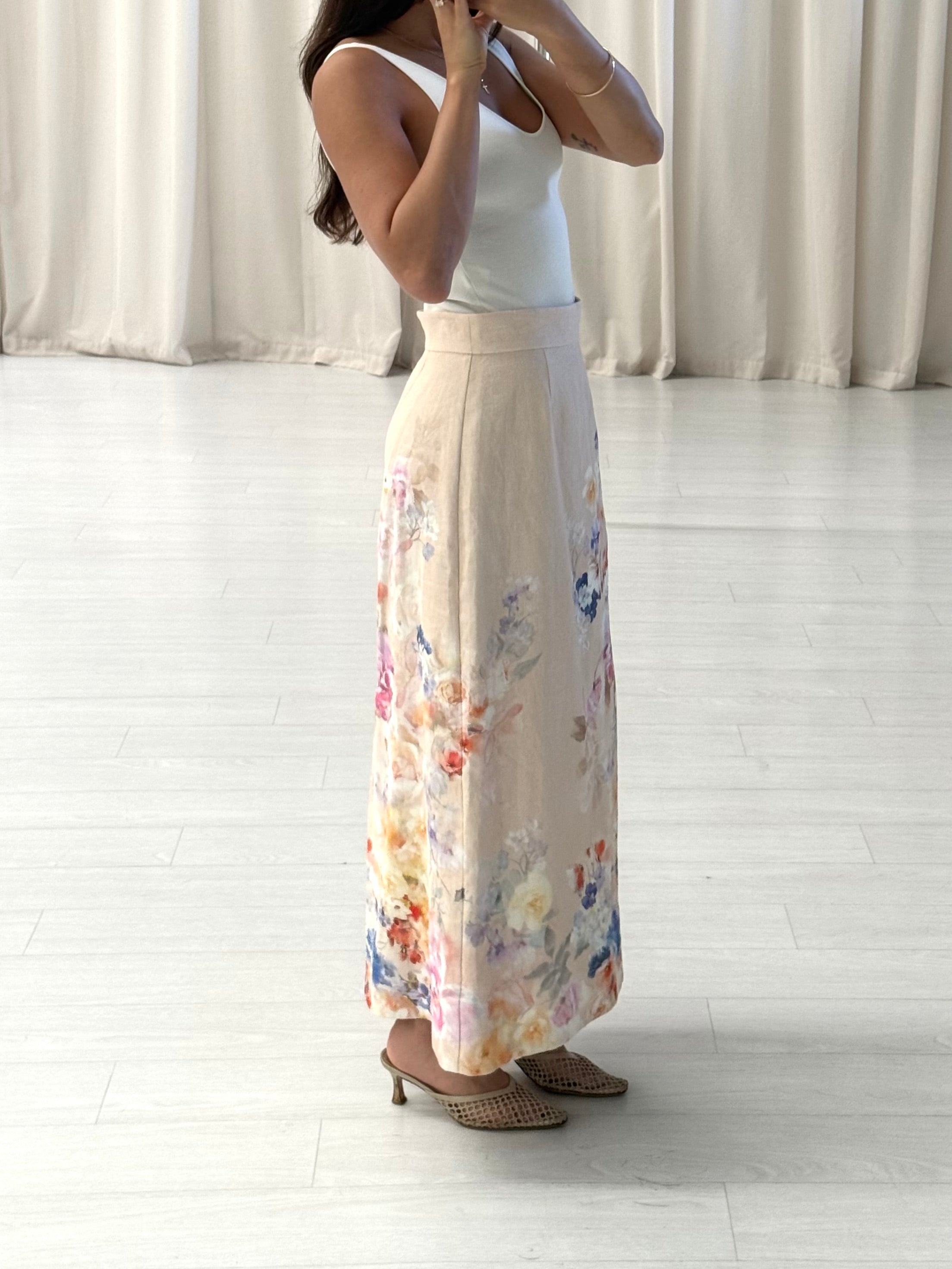 Crush Pencil Midi Skirt
