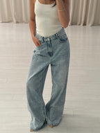Scanlan Theodore - Denim Drape Leg Jean