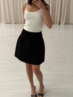 Scanlan Theodore - Crepe Knit Mini Skirt