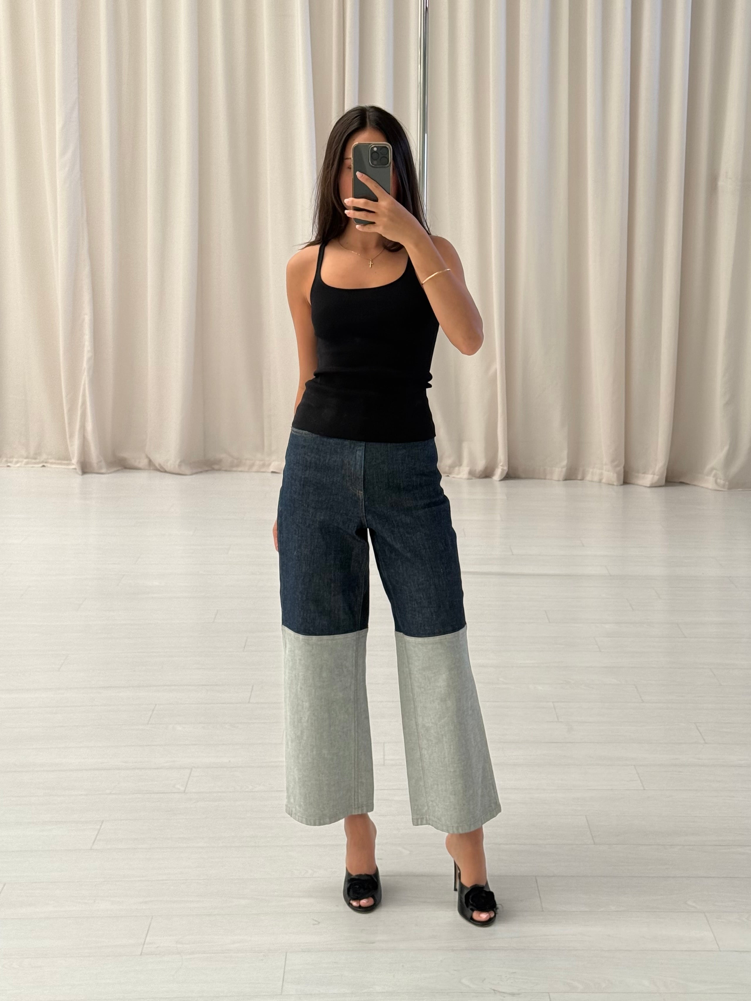 Denim Two Tone Boy Jean