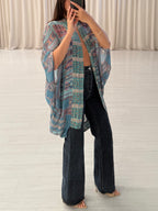 Open Front Cardi Cape