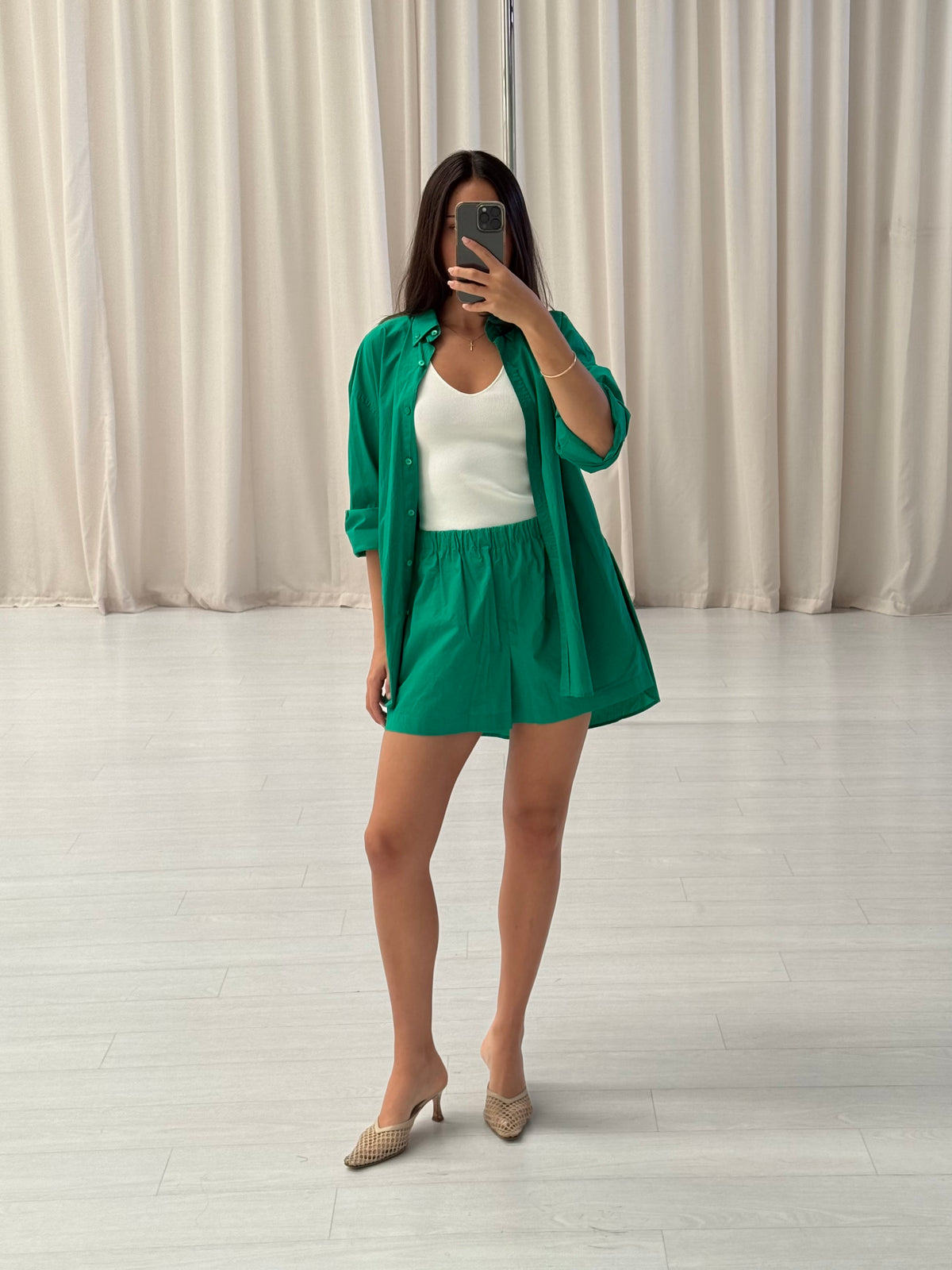 Cotton Parachute Short