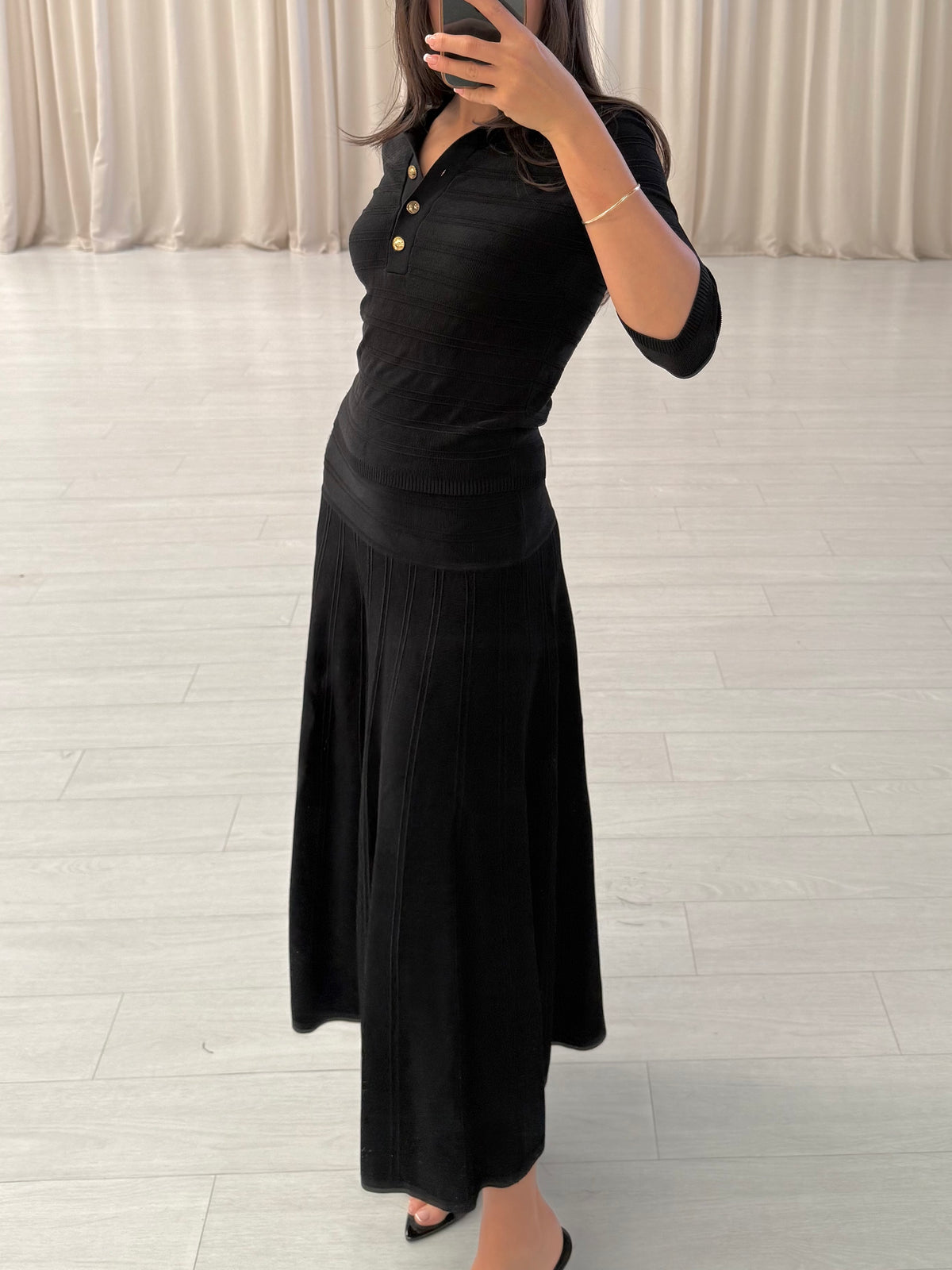 Knit Maxi Skirt
