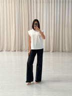 Scanlan Theodore - Mercerised Sleeveless T-Shirt