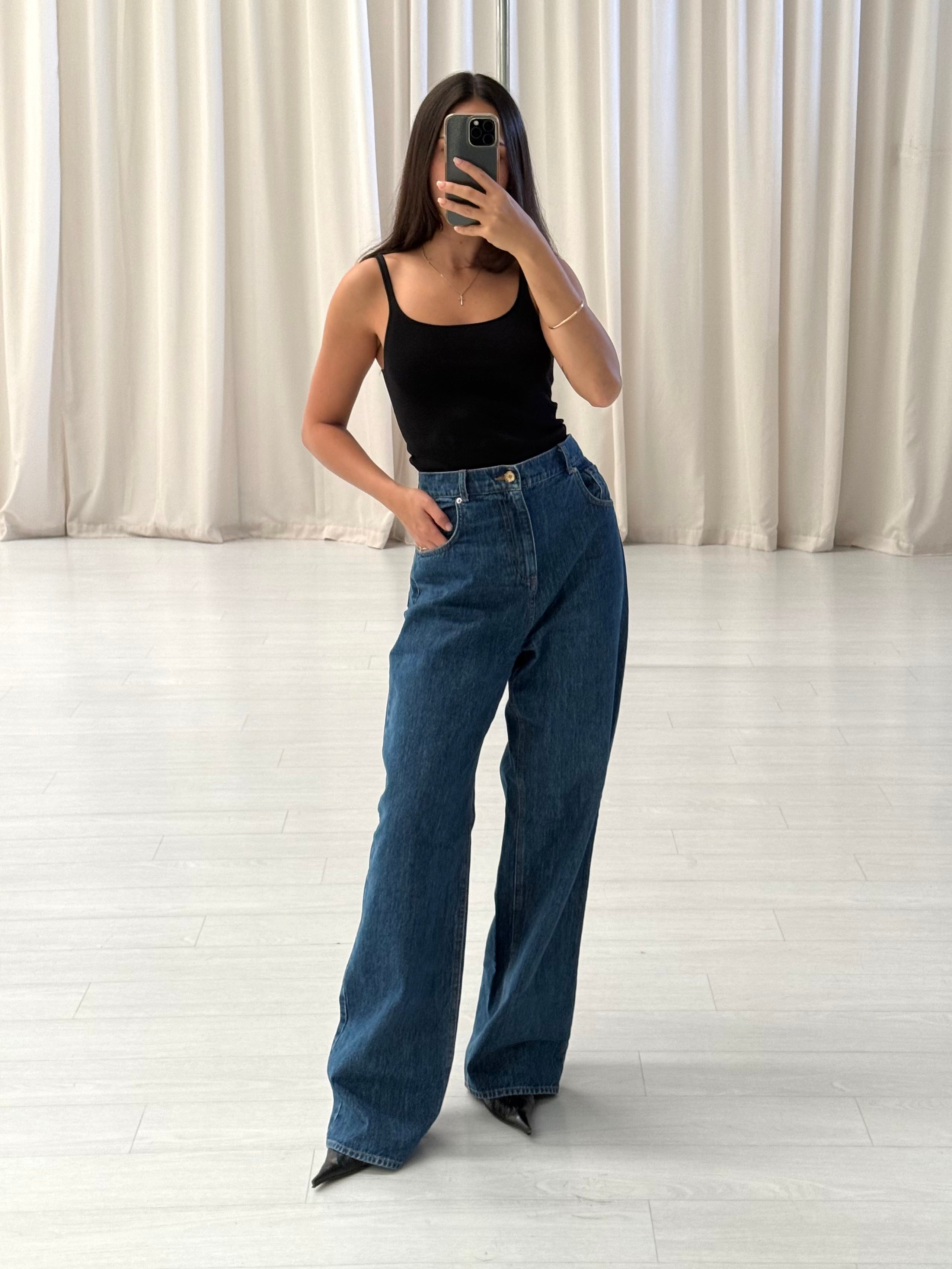 Mid Indigo Jeans