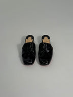 Christian Louboutin - Barry 35 Patent Leather Mules