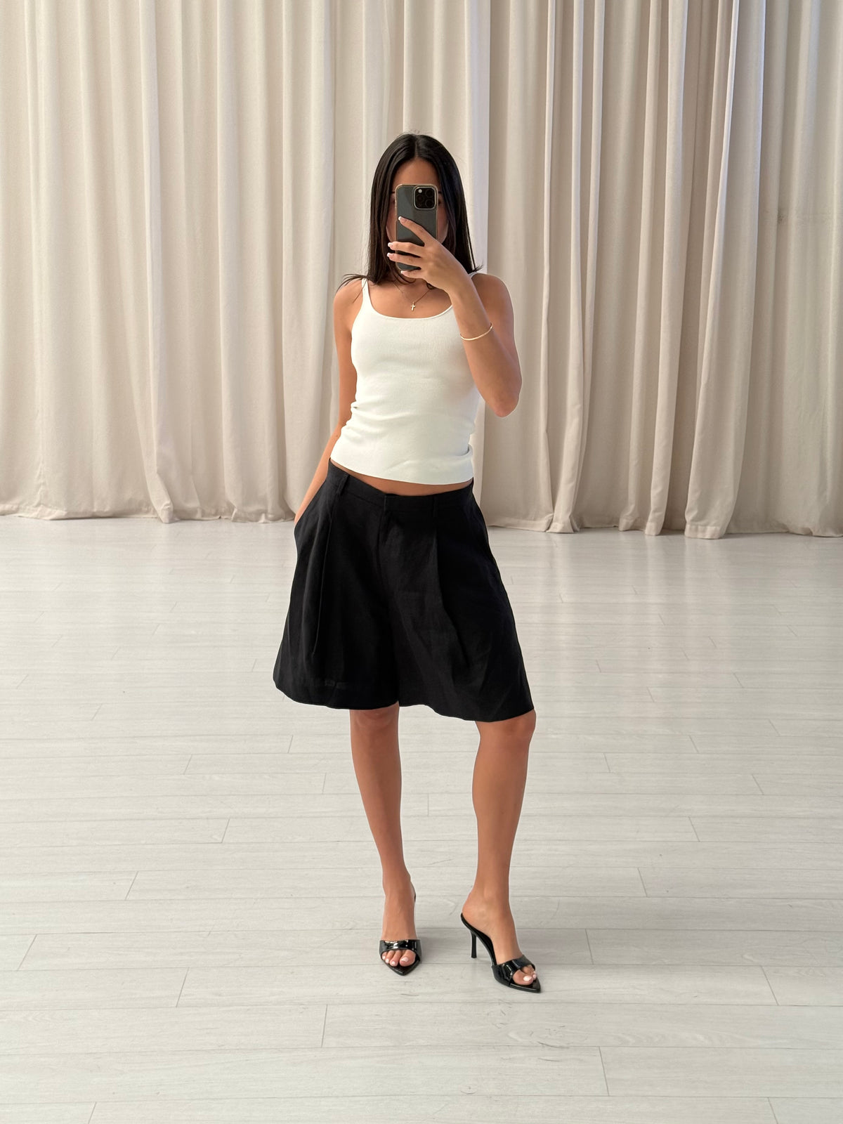 P.Johnson - Black Evalin Shorts