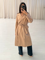 MaxMara - The Cube Cotton Midi Trench Coat