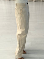 Flannel - Cotton Barrel Trousers