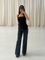 Dorian Linen Blend Top