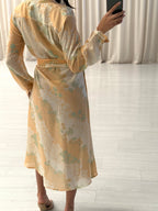 Flannel - Silk Button Dress