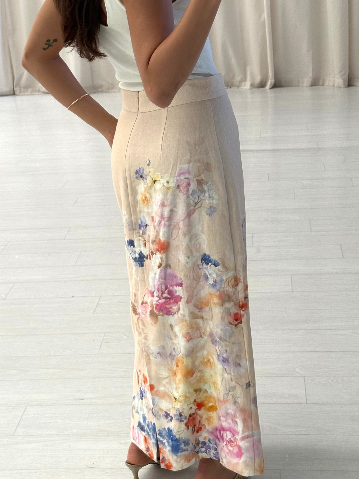 Crush Pencil Midi Skirt