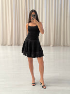 Beaded Fringe Skirt
