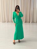 Scanlan Theodore - Crepe Knit Domain Slv Gown