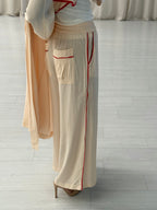 Flannel - High Waist Trousers