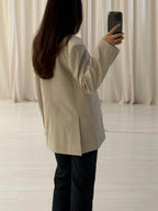 Soft Double Breasted Jacket