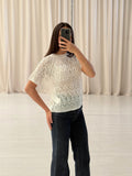 Acacia Lace Knit Tee