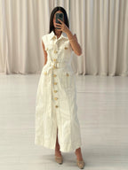 Ivy Denim Midi Dress